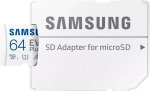 Карта памяти MicroSD 64GB Samsung Class 10 Evo Plus U1 (R/W 130 MB/s) + SD адаптер