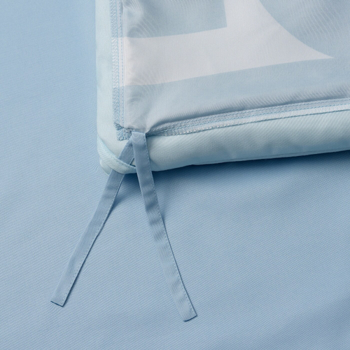 Евро одеяло IKEA BRUKSVARA (БРУКСВАРА), Голубой, Всесезонное, 200x230 см