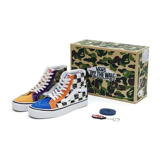 A BATHING APE x Vans SK8 38 DX