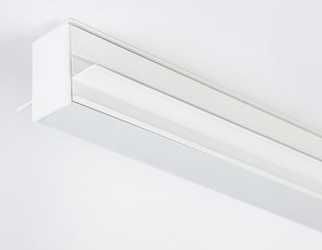 Встраиваемый шинопровод 2м под ГКЛ 9,5мм GL3331-9.5 WH белый Magnetic Standard 48V Ambrella