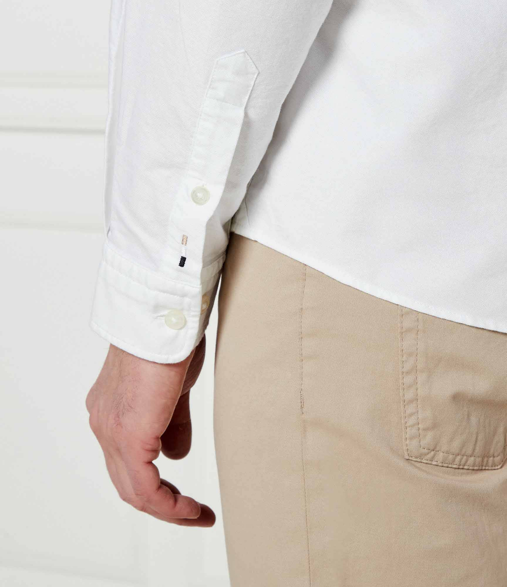 Рубашка H-LIAM-BD-E-C1-243 BOSS BLACK - белый(50522591)