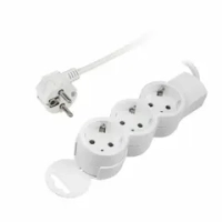 Удлинитель 3-розетки 1,5-метра Заземление 10А 2300.0 Вт 