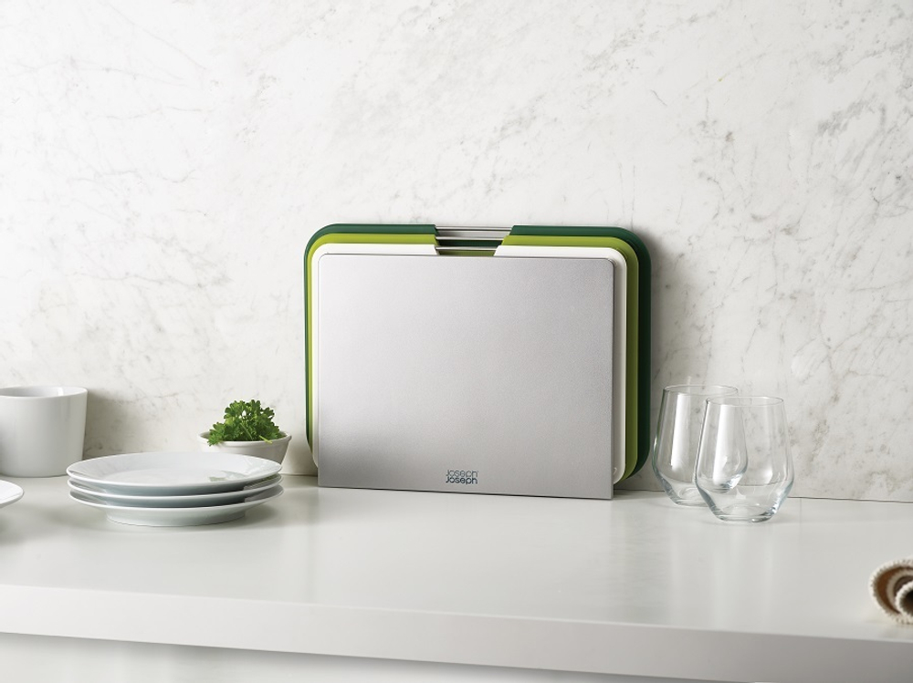 Набор разделочных досок Nest Large зелёный