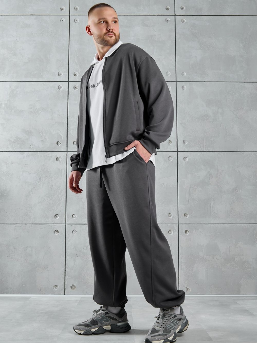 Костюм мужской Лининг-3 Виотекс ГРАФИТОВЫЙ