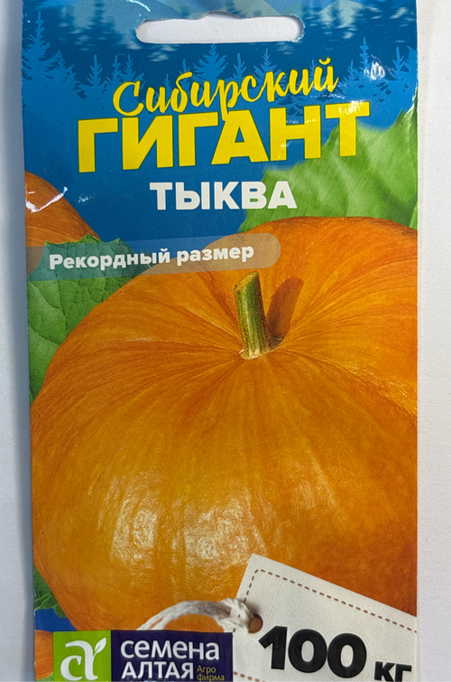 Тыква Сибирский Гигант 2 г СМТК-46