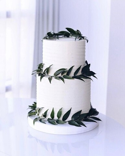 Торт свадебный №419 (ВК)