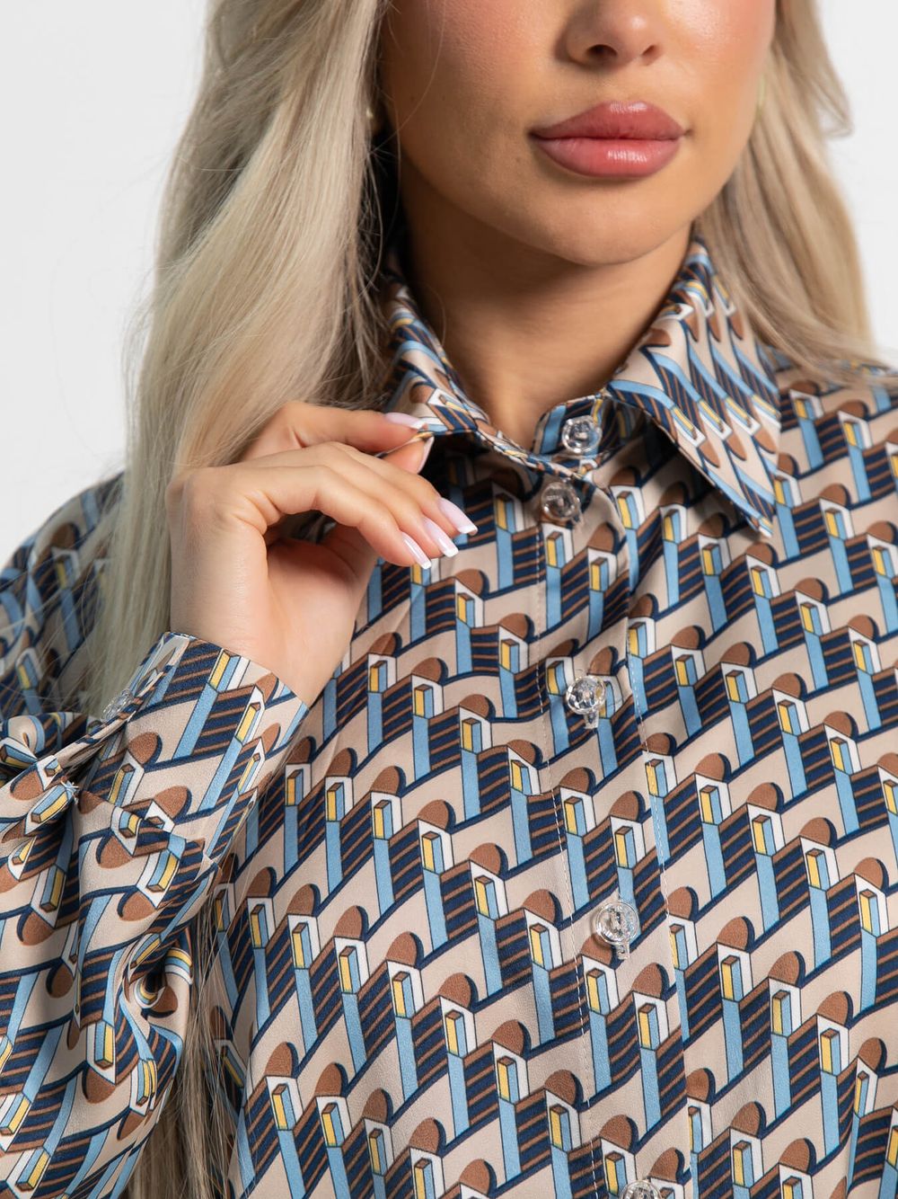 Блуза На пульсе моды (мультиколор) Б15417-1М LT Collection