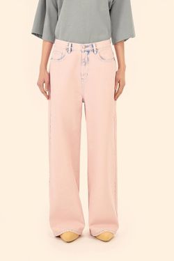 Джинсы (Как у Керри), розовые