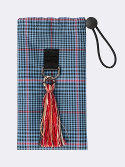 Чехол для очков в клетку OLA OLA