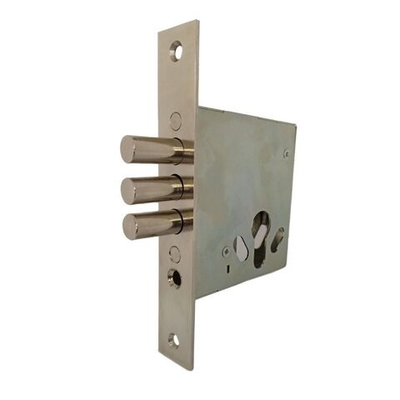 Замок врезной Зенит, ЗВ1.010, БП-00012706, без ручки, цилиндровый, никель