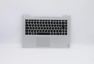 Верхняя панель с клавиатурой (топкейс) для ноутбука Lenovo X1 Carbon 3rd Gen раскладка - английская, с подсветкой, черная, с отпечатком пальца (00HN945), оригинал