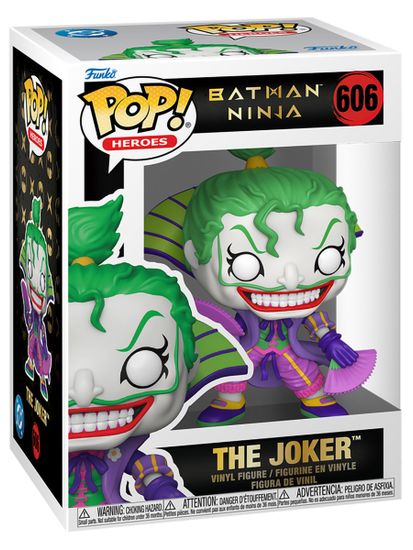 Фигурка Funko POP! Heroes DC Batman Ninja Joker (606) / Фигурка Фанко ПОП! по мотивам вселенной "DC", Джокер