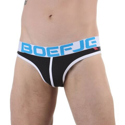 Черные мужские трусы-слипы L.I.F.E. (Размер: L) (Цвет: черный)