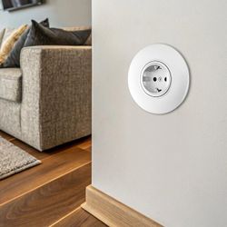 Розетка с заземлением и со шторкой Arte Milano SET08-1 SET08-1-40-1 white