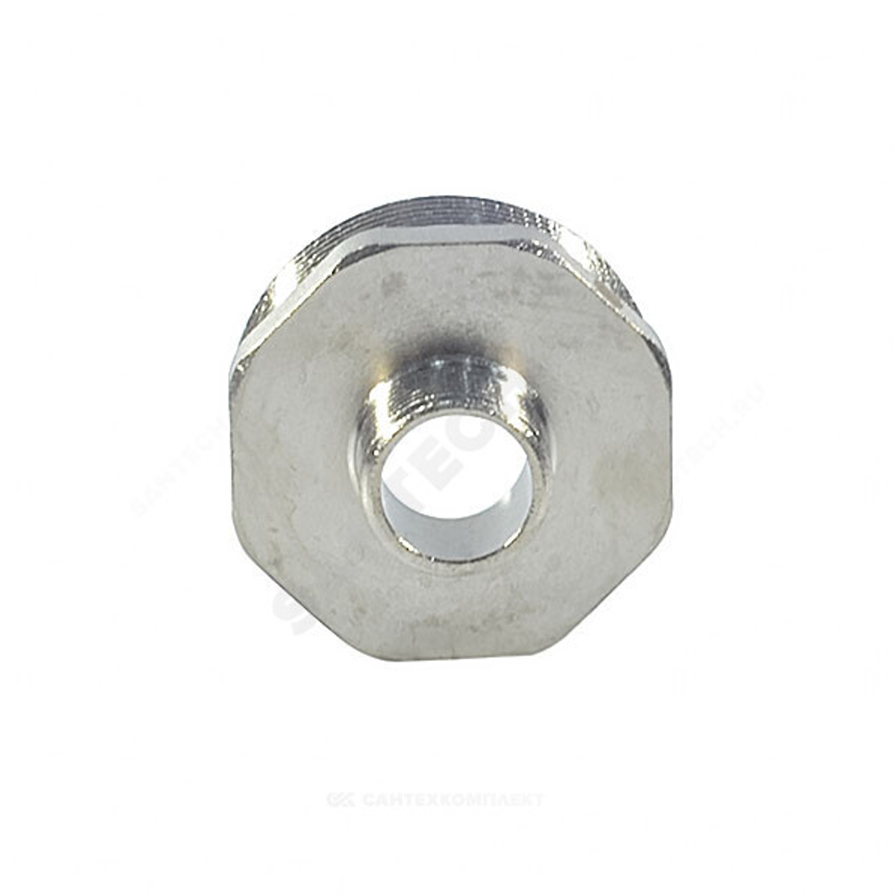 Ниппель латунь никель переходной Ду 20х50 (3/4"х2") НР SantechSystems