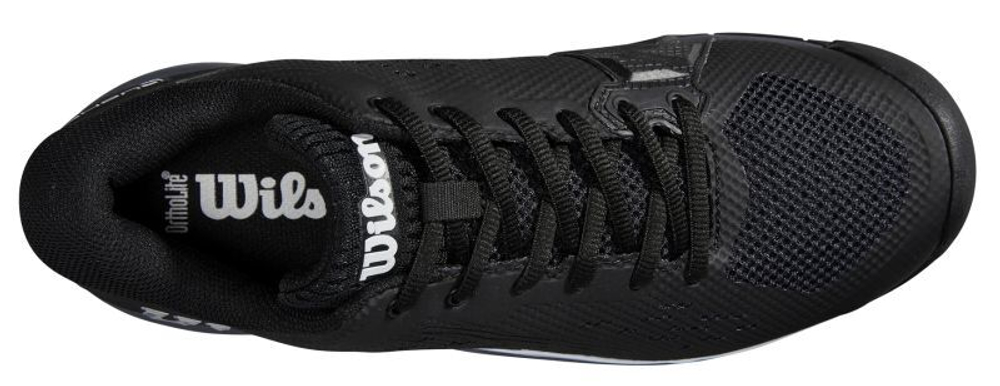 Мужские кроссовки теннисные Wilson Rush Pro Ace - white/ponderosa/jas green