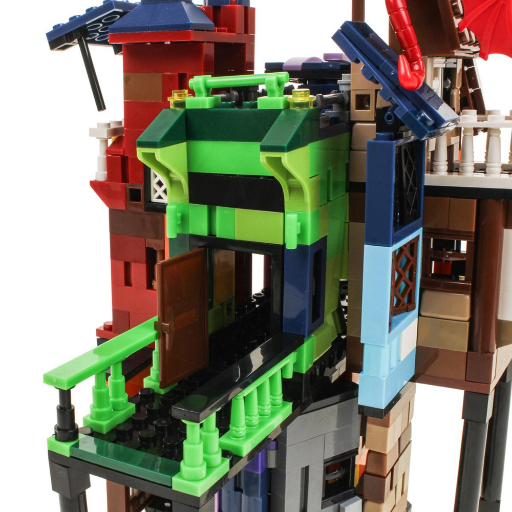 Конструктор блочный Аусини Дом 557дет., коробка 25841