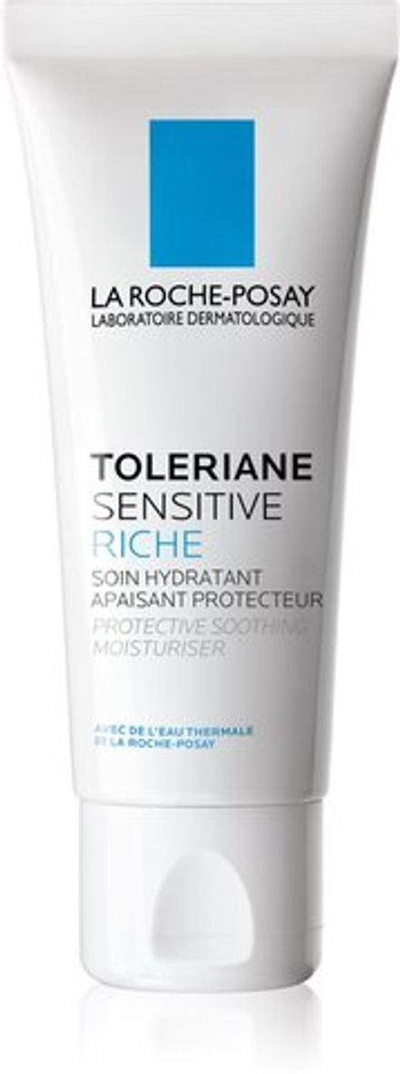 La Roche-Posay Toleriane Sensitive Rich - пребиотический увлажняющий крем, снижающий гиперчувствительность кожи /   40  ml  / GTIN 3337875588348