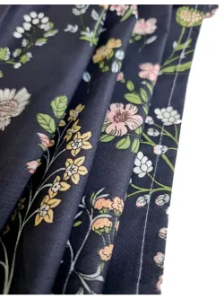 Постельное белье "Botany" семейное   наволочки 50х70 2шт Простынь на резинке 160х200 см  Пододеяльник 145х215 см(2шт)  Сказка сатин