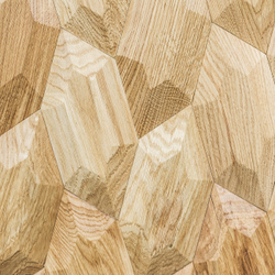 Деревянная мозаика для стен Wood Mosaic Рубин