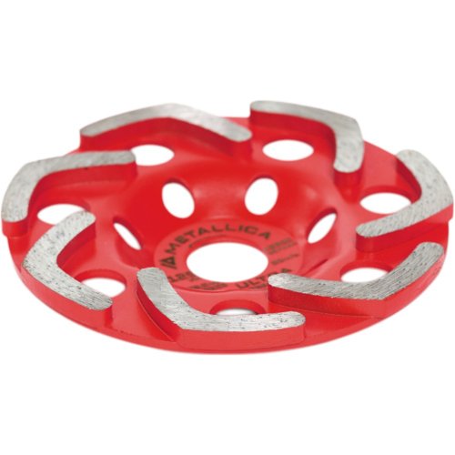 Чашка алмазная сегментная M-тип METALLICA Ultra 125x22,2 мм, по бетону   900840