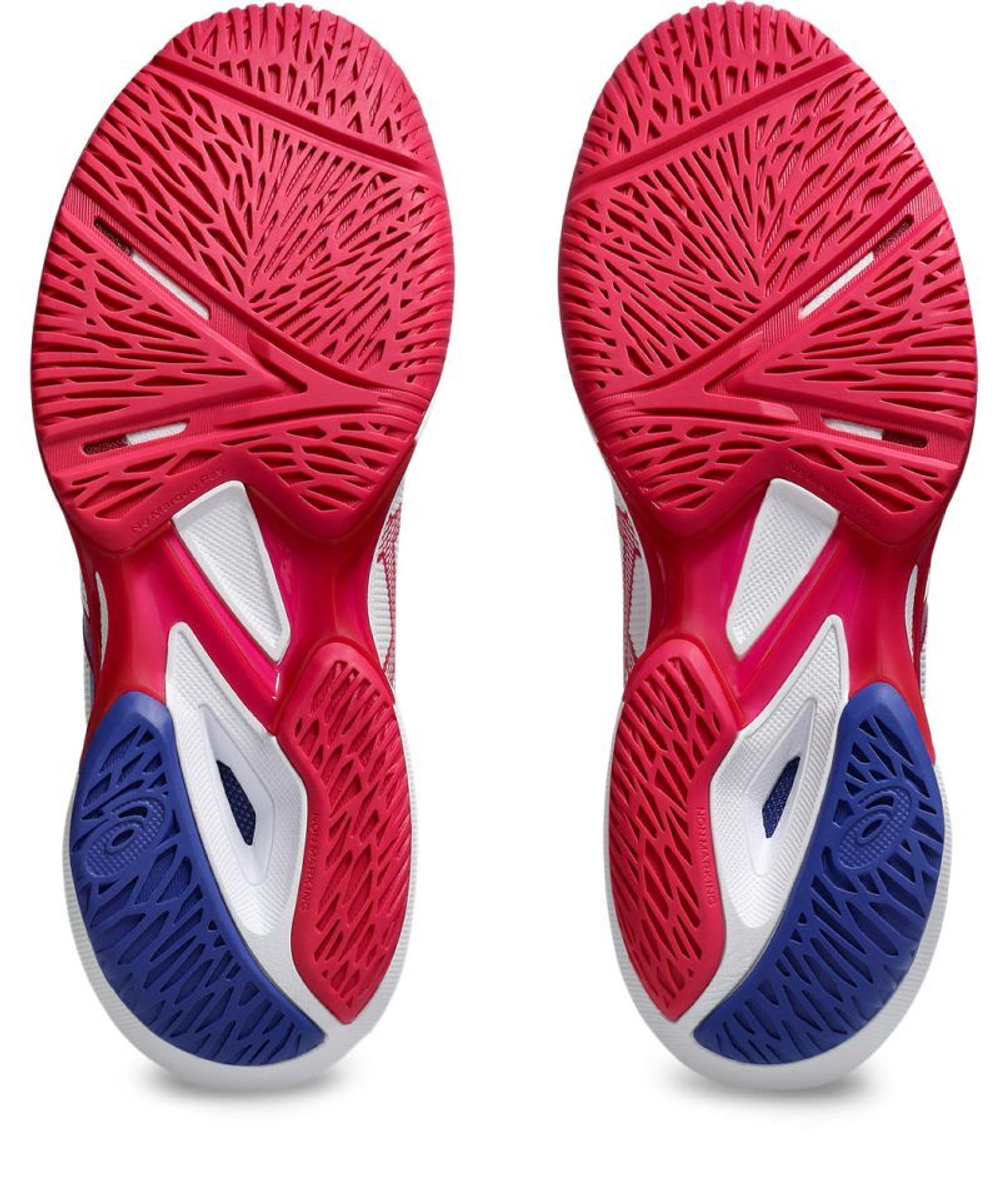 Женские теннисные кроссовки Asics Solution Speed FF 3 - white/bright rose