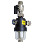 Фильтр самоочищающийся магнитный 3/4'' вн/вн дешламатор для котла, с прозрачн. колбой VRT