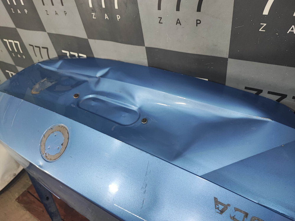 Крышка багажника Skoda Rapid 1 12-20 Б/У Оригинал 5JA827025B