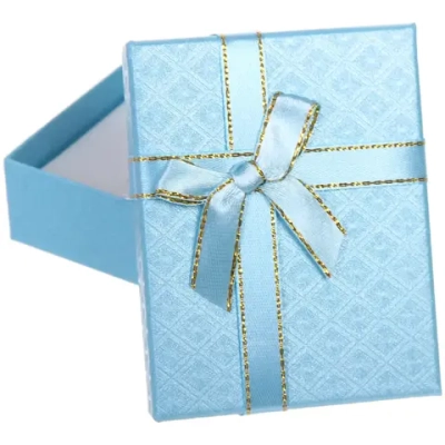 Коробка подарочная «С любовью» 9*7*3 см, Голубой