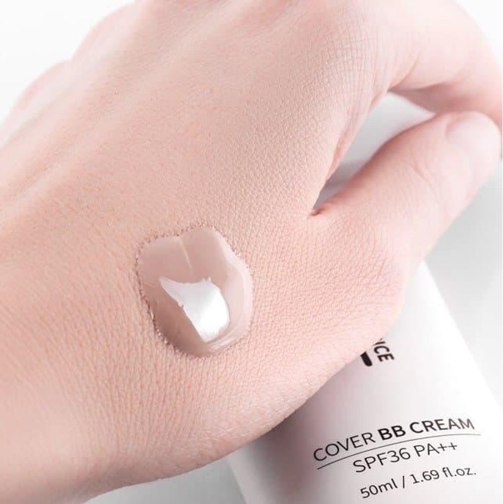 BB крем с содержанием черного риса BLACK RICE Cover BB Cream SPF36 PA++ 23