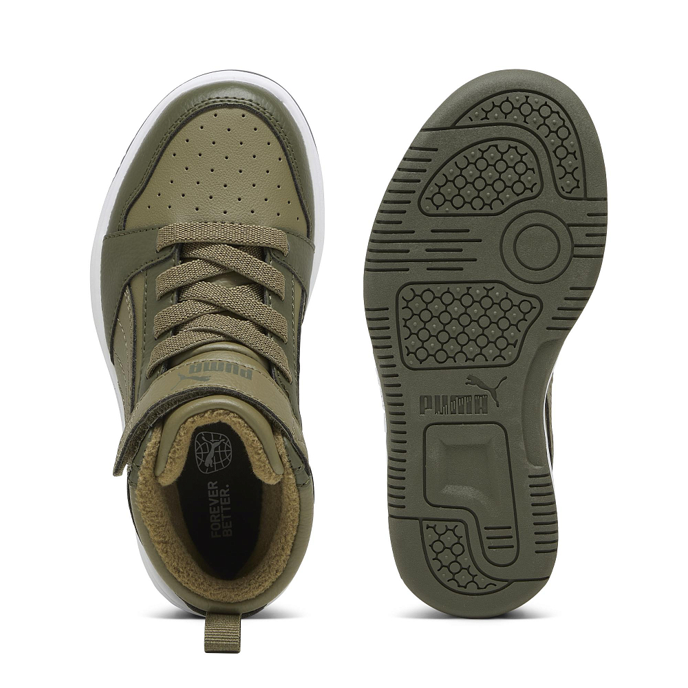 Детские ботинки PUMA Rebound V6 Mid WTR