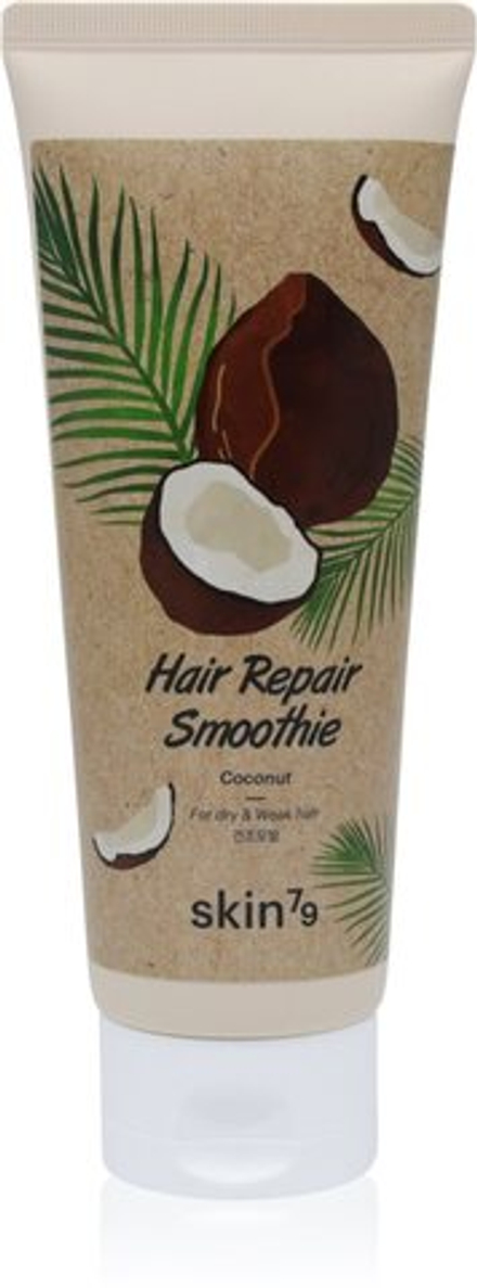 Skin79 Hair Repair Smoothie Coconut - глубоко восстанавливающая маска для сухих, трудно поддающихся укладке волос /   150  ml  / GTIN 8809393405247