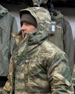 Костюм Горка 6 "Лес" Зима с флисом, Рип-стоп (Беларусь)