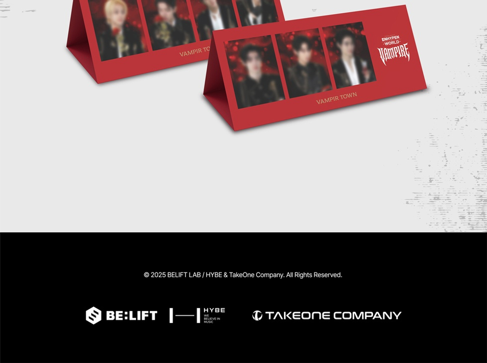 товары ENHYPEN - ENHYPEN WORLD COUPON CARD COLLECTION VAMPIRE BASIC Version
