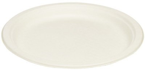 Тарелка БиоУп, диаметр 228 мм, целлюлоза, 50 штук