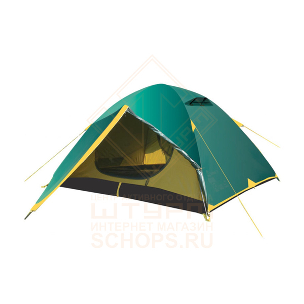 Палатка Tramp Nishe V2 2-x местная, Green