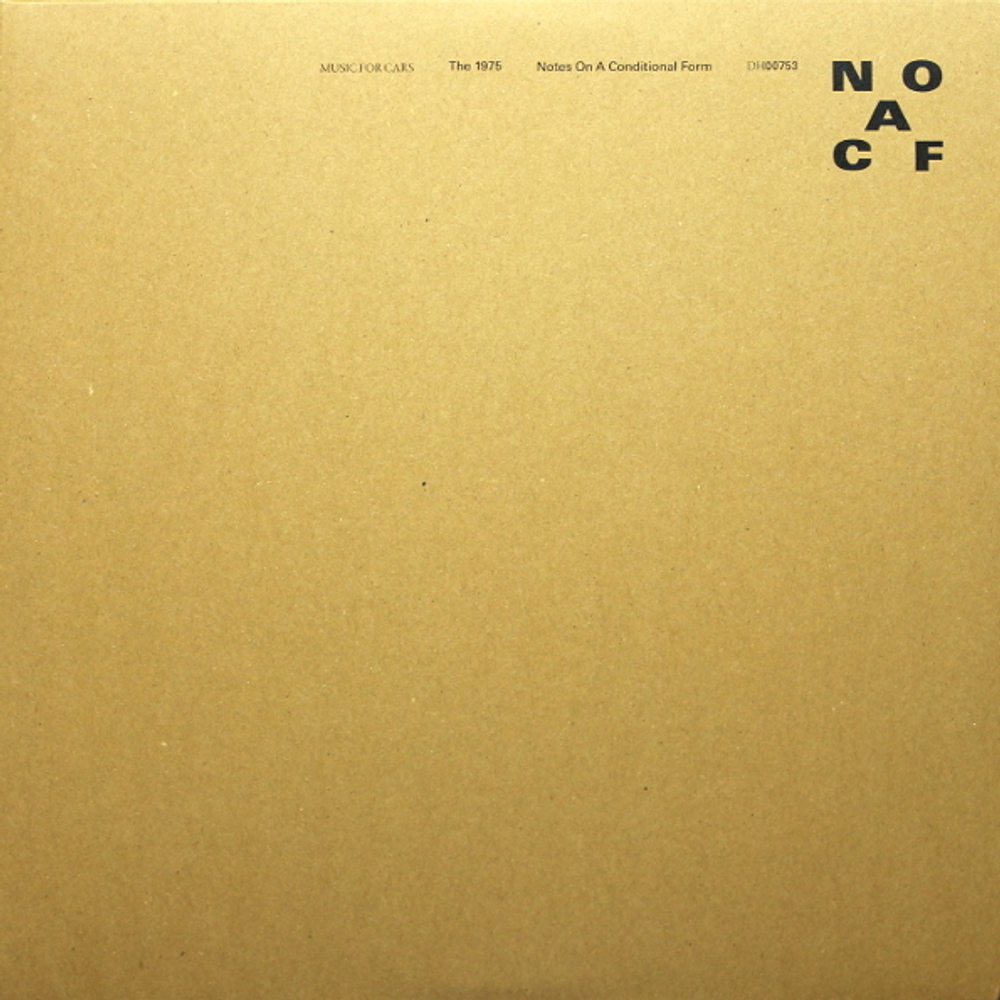 The 1975 / Notes On A Conditional Form (Clear Vinyl)(2LP)