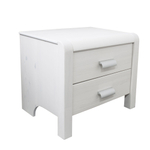 Тумба прикроватная Мадейра 2 ящика из массива сосны