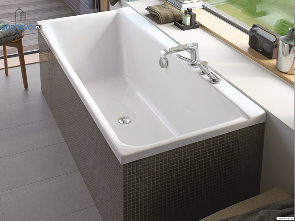 Ванна прямоугольная 190x90 Duravit P3 Comforts 700378 00 0 00 0000