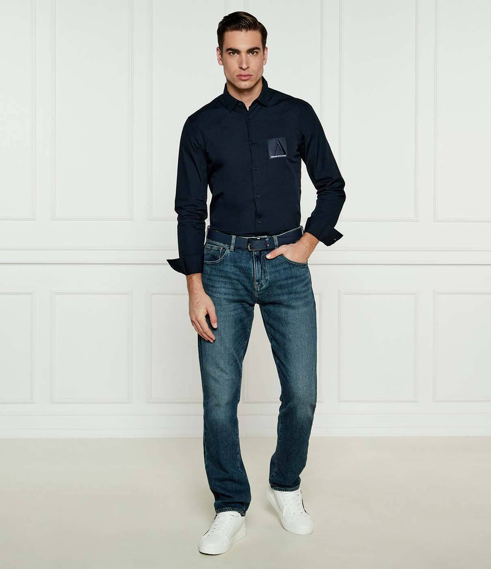 Рубашка Armani Exchange - темно-синий(6DZC20 ZNXLZ)