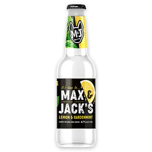 Напиток пивной Mah$Jack s 4,7% лимон мята 0,45 л/бут 12 бут/уп