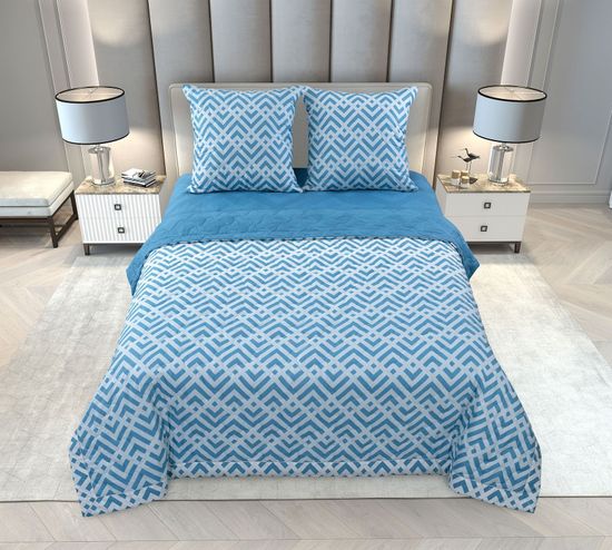 Полуторный комплект для сна с одеялом Бьёрн перкаль