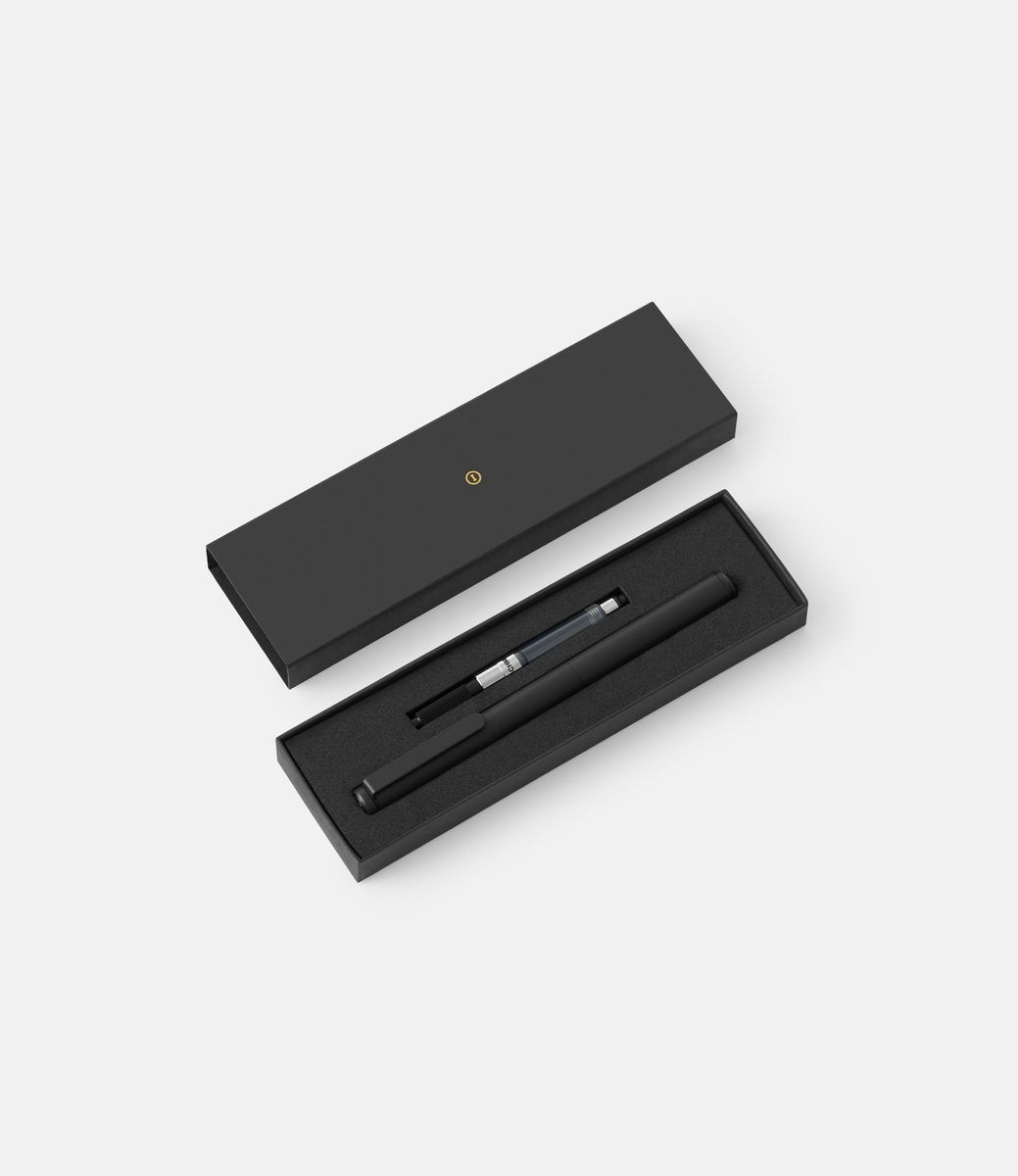 Inventery Pocket Fountain Pen Onyx — карманная перьевая ручка