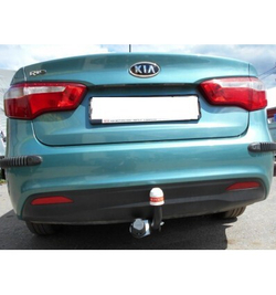 Фаркоп Трейлер 7240 на Hyundai Solaris (4/5dr.) седан/хэтчбек 2010-2015гг./Kia Rio III (4dr.) седан 2011г.-(паспорт и сертификат в комплекте)(без электрики)