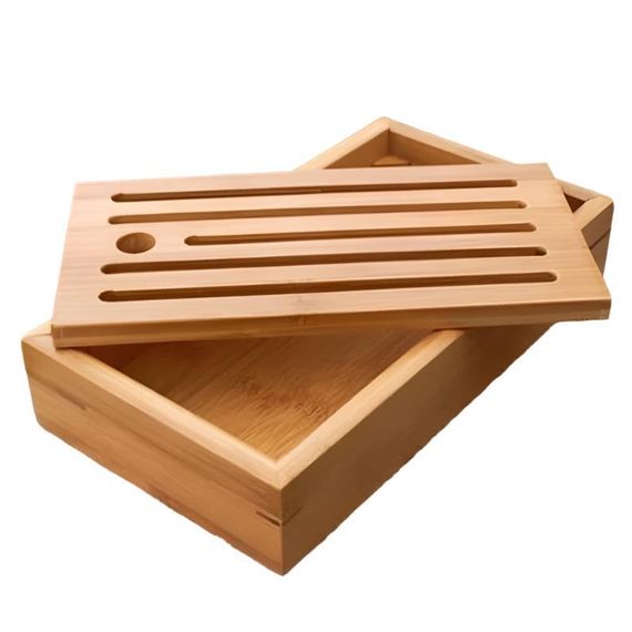 Чайная доска Компактная #1, бамбук, 22x12 см