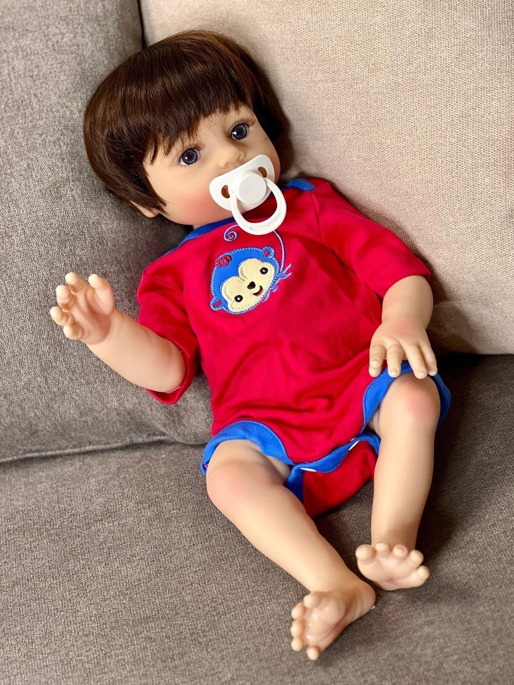 Кукла Реборн виниловая 48см в пакете (FA-060A)