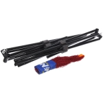 Сетка складная для игры в бадминтон с регулировкой высоты, 300*85/150 см