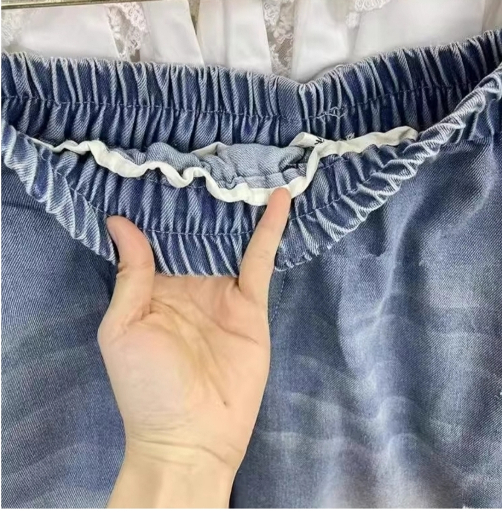 Джинсы палаццо