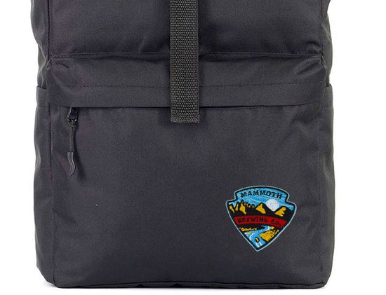 Нашивка термоаппликация на одежду и на рюкзак. Mammoth, Горы, Походы