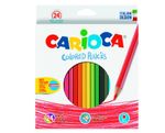 Набор цветн.каранд CARIOCA 24 цв. шестигранные цв. корп. ассорти